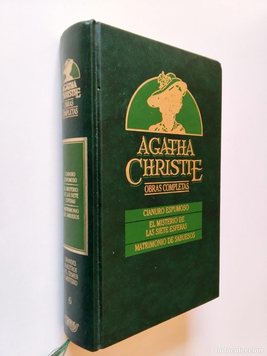 Livros em segunda m&atilde;o: Agatha Christie - Obras completas, 6: Cianuro espumoso / El misterio de las siete esferas / Matrimon