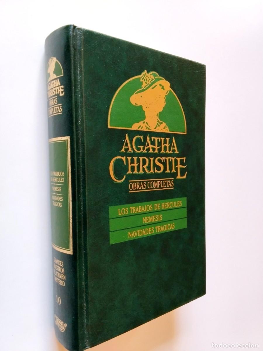 Livres: Agatha Christie - Obras completas, 10: Los trabajos de Hercules / N&eacute;mesis / Navidades tr&aacute;gicas