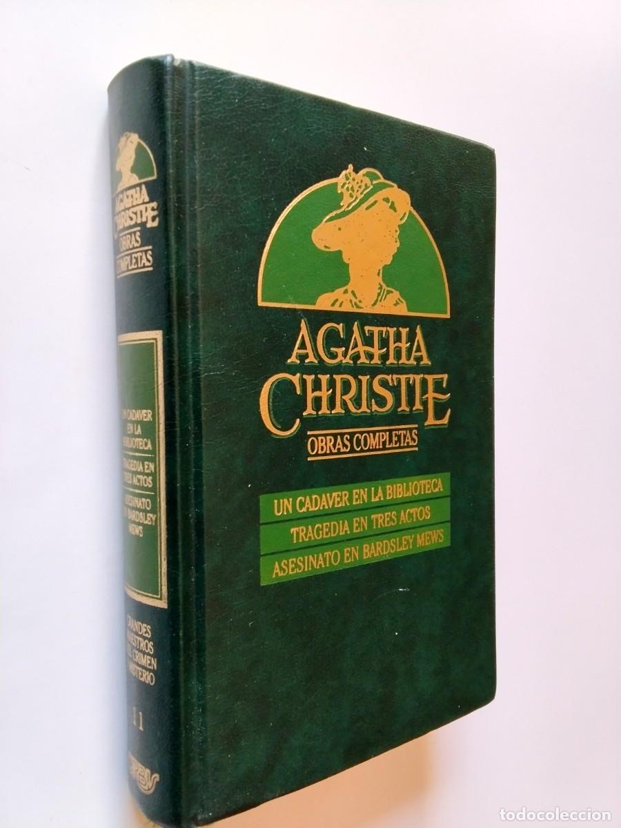Livres: Agatha Christie - Obras completas, 11: Un cad&aacute;ver en la biblioteca / Tragedia en tres actos / Asesin