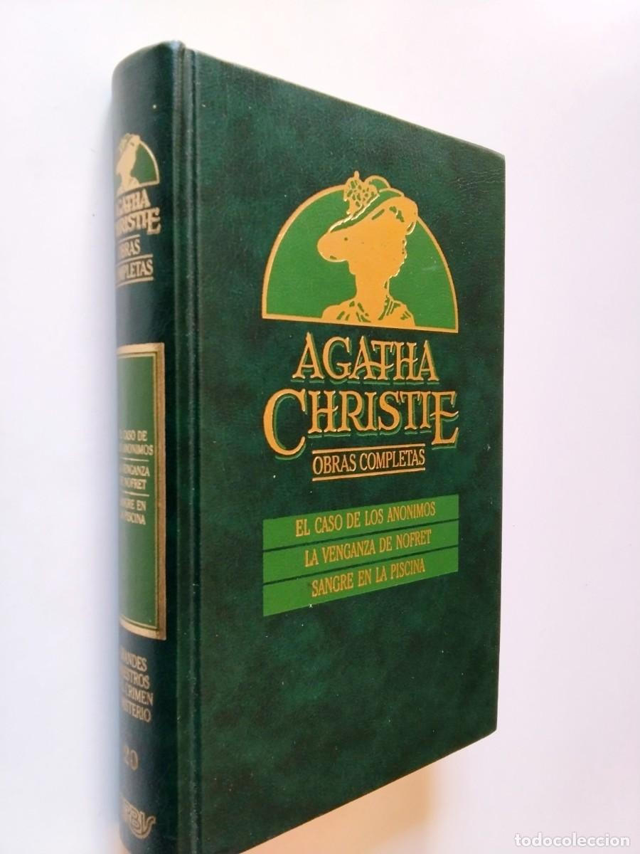 Livres: Agatha Christie - Obras completas, 20: El caso de los an&oacute;nimos / La venganza de Nofret / Sangre en l