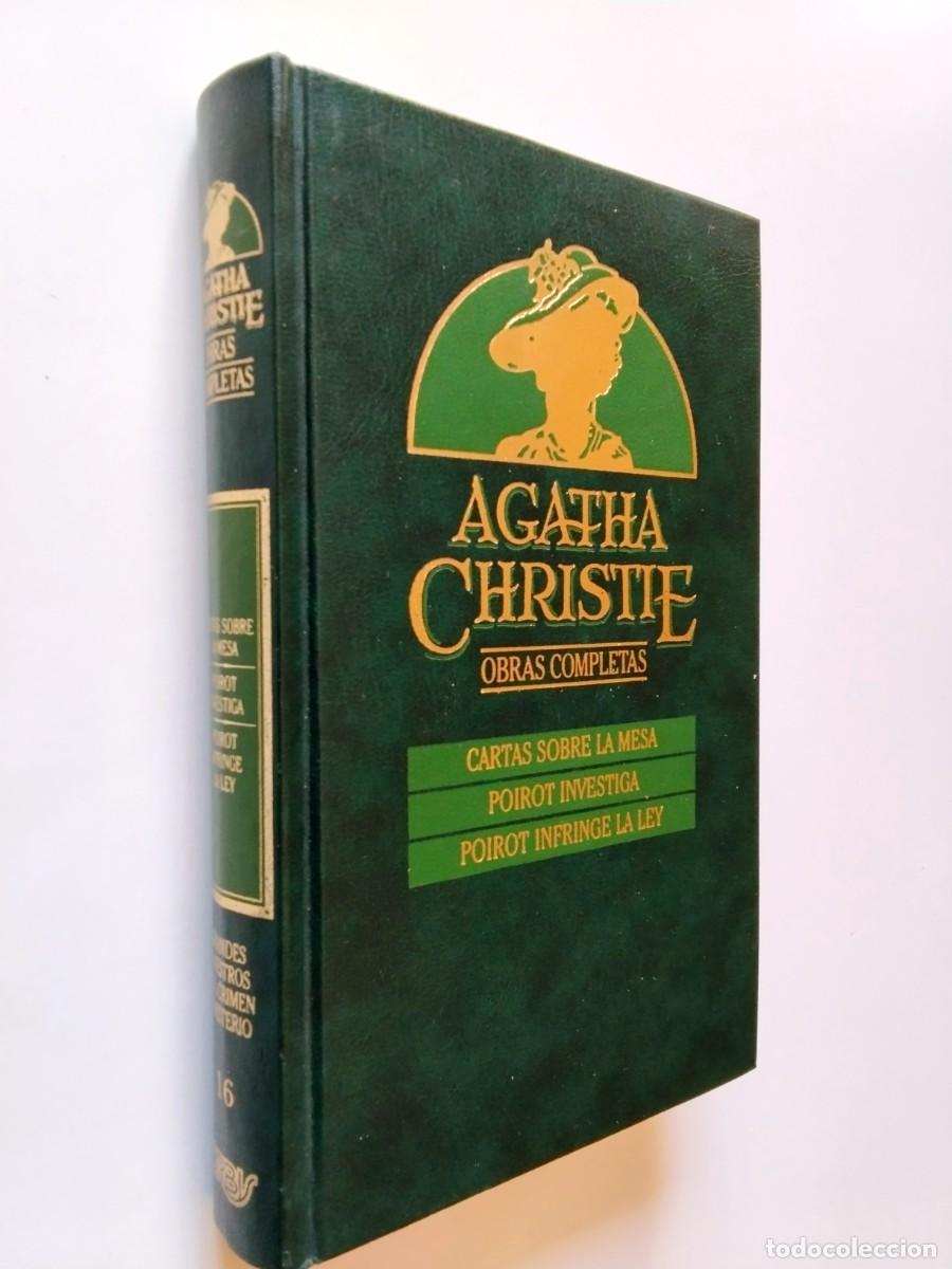 Livres: Agatha Christie - Obras completas, 16: Cartas sobre la mesa / Poirot investiga / Poirot infringe la