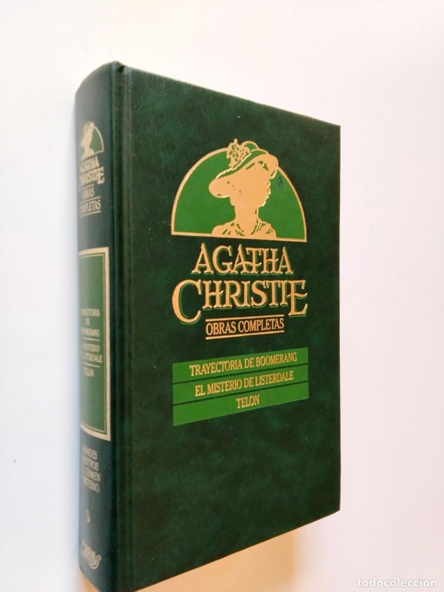 Livros em segunda m&atilde;o: Agatha Christie - Obras completas, 3: Trayectoria de Boomerang / El misterio de Listerdale / Tel&oacute;n