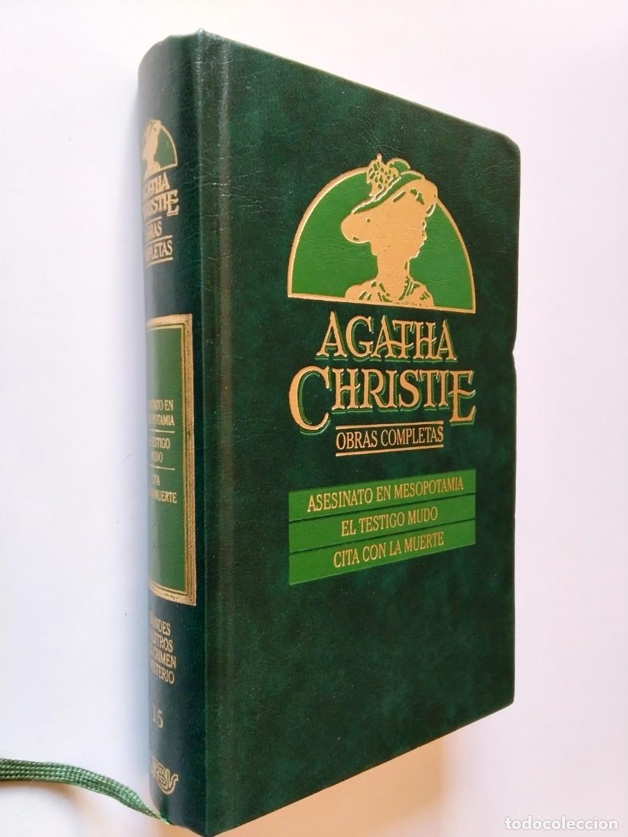 Livros em segunda m&atilde;o: Agatha Christie - Obras completas, 15: Asesinato en Mesopotamia / El testigo mudo / Cita con la muer
