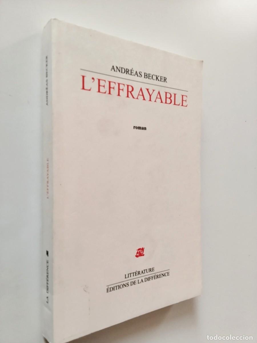 Libros: Andr&eacute;as Becker - L'Effrayable. Roman
