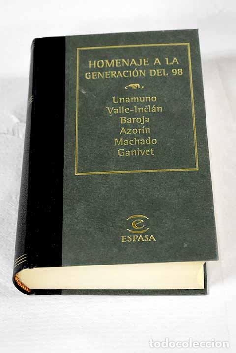 Libri di seconda mano: Homenaje a la generaci&oacute;n del 98
