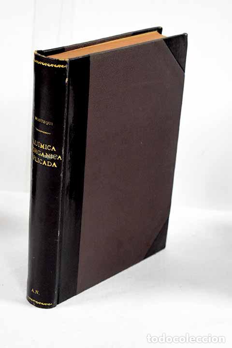 Libros: Quimica inorganica aplicada.- Montequi D&iacute;az de Plaza, Ricardo