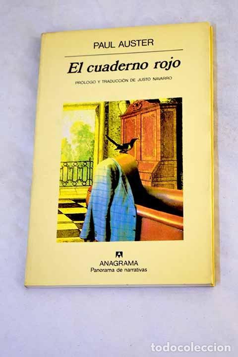 Livros em segunda m&atilde;o: El cuaderno rojo: Auster, Paul.- Auster, Paul