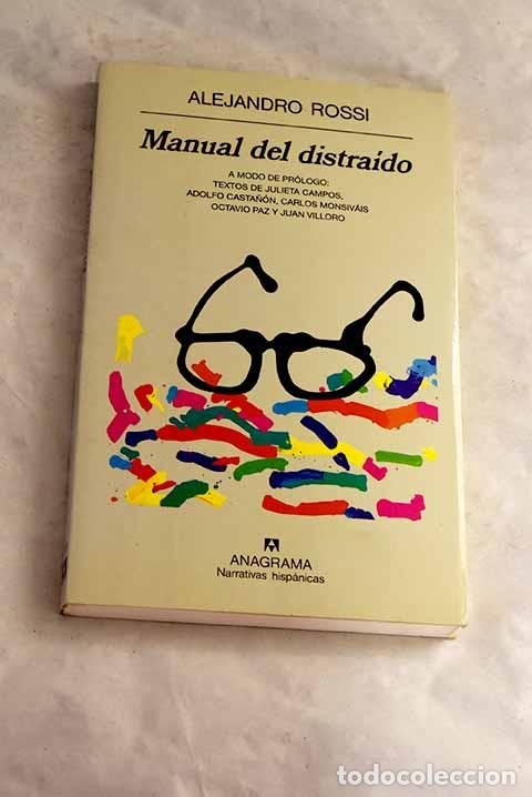 B&uuml;cher: Manual del distra&iacute;do.- Rossi, Alejandro