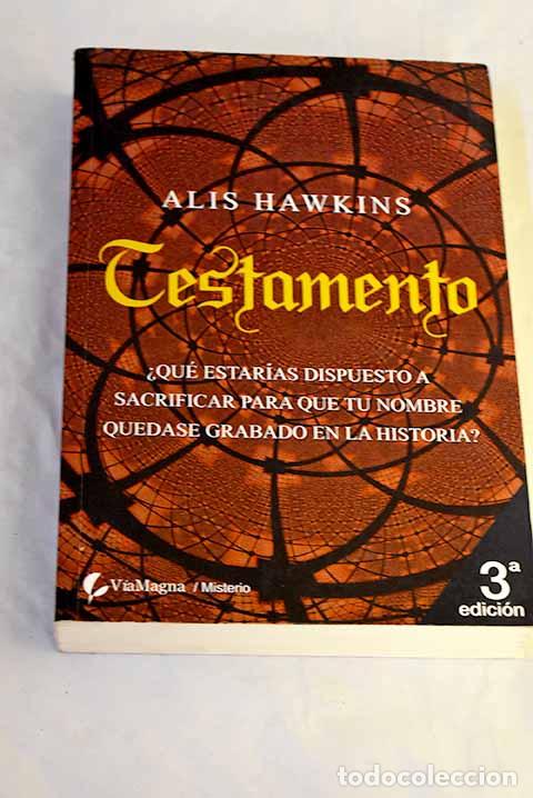 Livros em segunda m&atilde;o: Testamento: Hawkins, Alis.- Hawkins, Alis