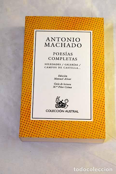 Livros em segunda m&atilde;o: Poes&iacute;as completas: Machado, Antonio.- Machado, Antonio