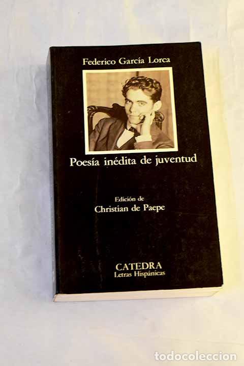 Livros em segunda m&atilde;o: Poes&iacute;a in&eacute;dita de juventud.- Garc&iacute;a Lorca, Federico