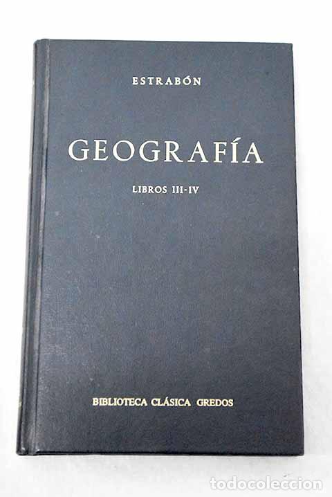 Libros: Geograf&iacute;a, tomo II: Estrab&oacute;n.- Estrab&oacute;n