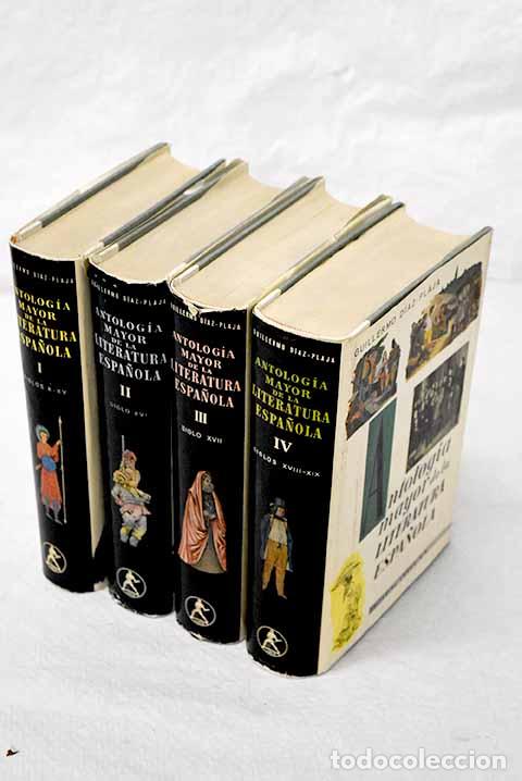 Libros: Antologia mayor de la Literatura espa&ntilde;ola