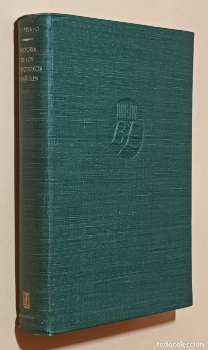 Libros: HISTORIA DE LOS HETERODOXOS ESPA&Ntilde;OLES, TOMO VIII (&Iacute;NDICES) -MARCELINO MEN&Eacute;NDEZ Y PELAYO- EMEC&Eacute;- 1945