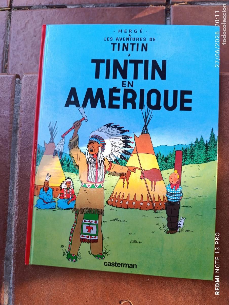 Libros: TINTIN EN AMERIQUE EN FRANC&Eacute;S.