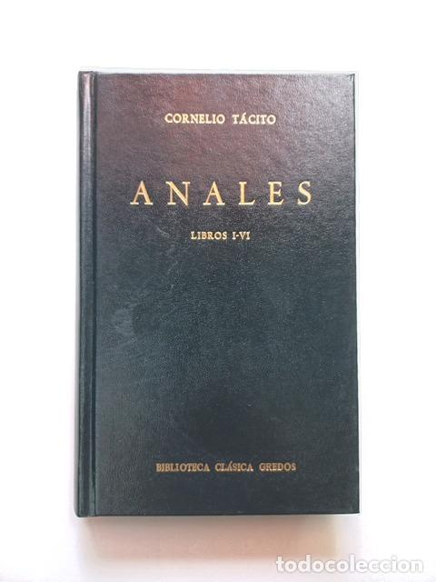 Libros: Cornelio T&aacute;cito - Anales. Libros I-VI