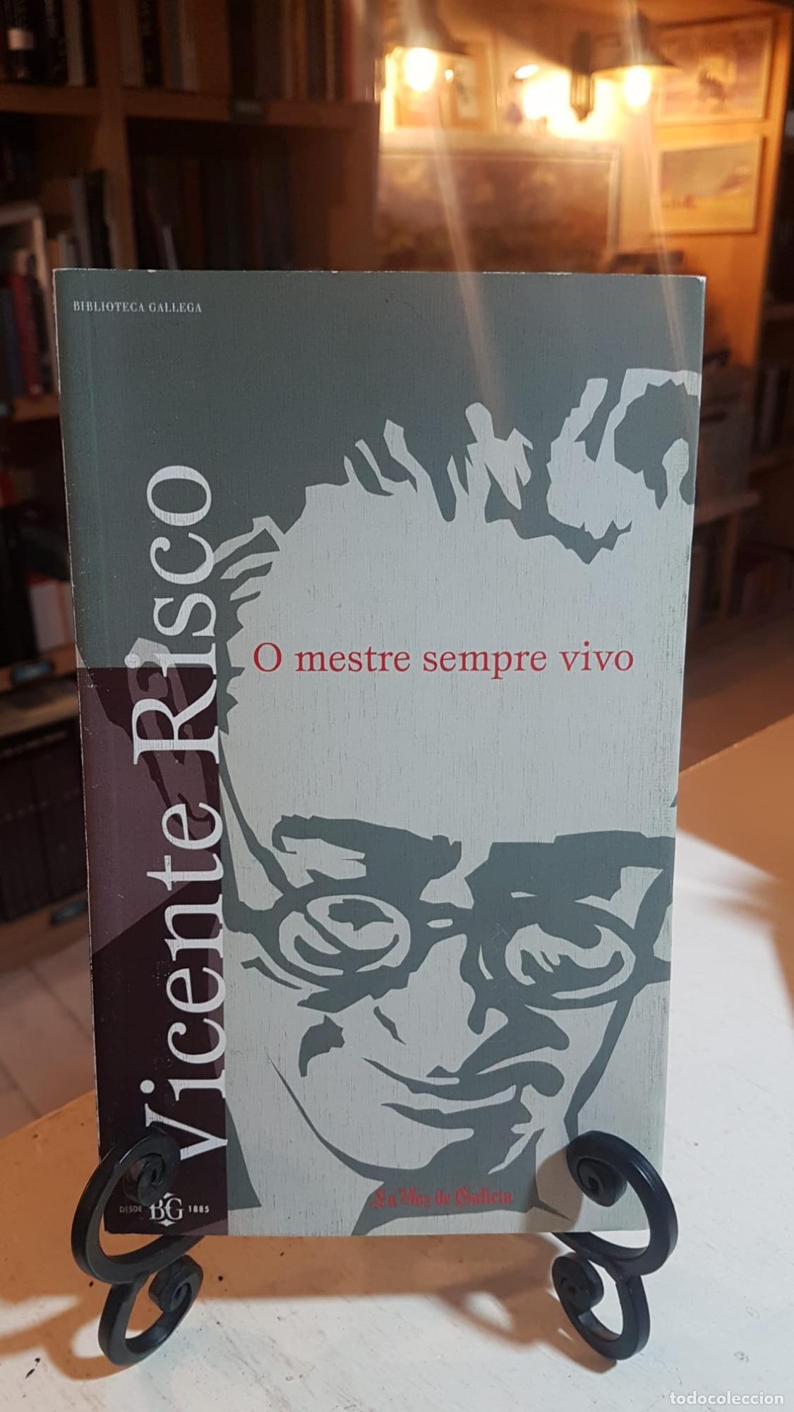 Libros: Vicente Risco. O mestre sempre vivo -