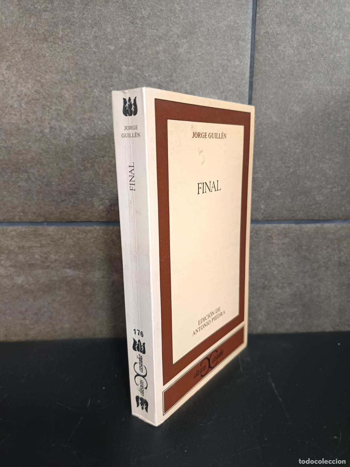 books: Final, Jorge Guill&eacute;n