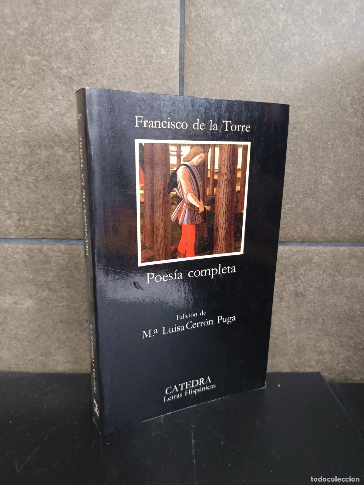 Libros: Poes&iacute;a completa, Francisco de la Torre