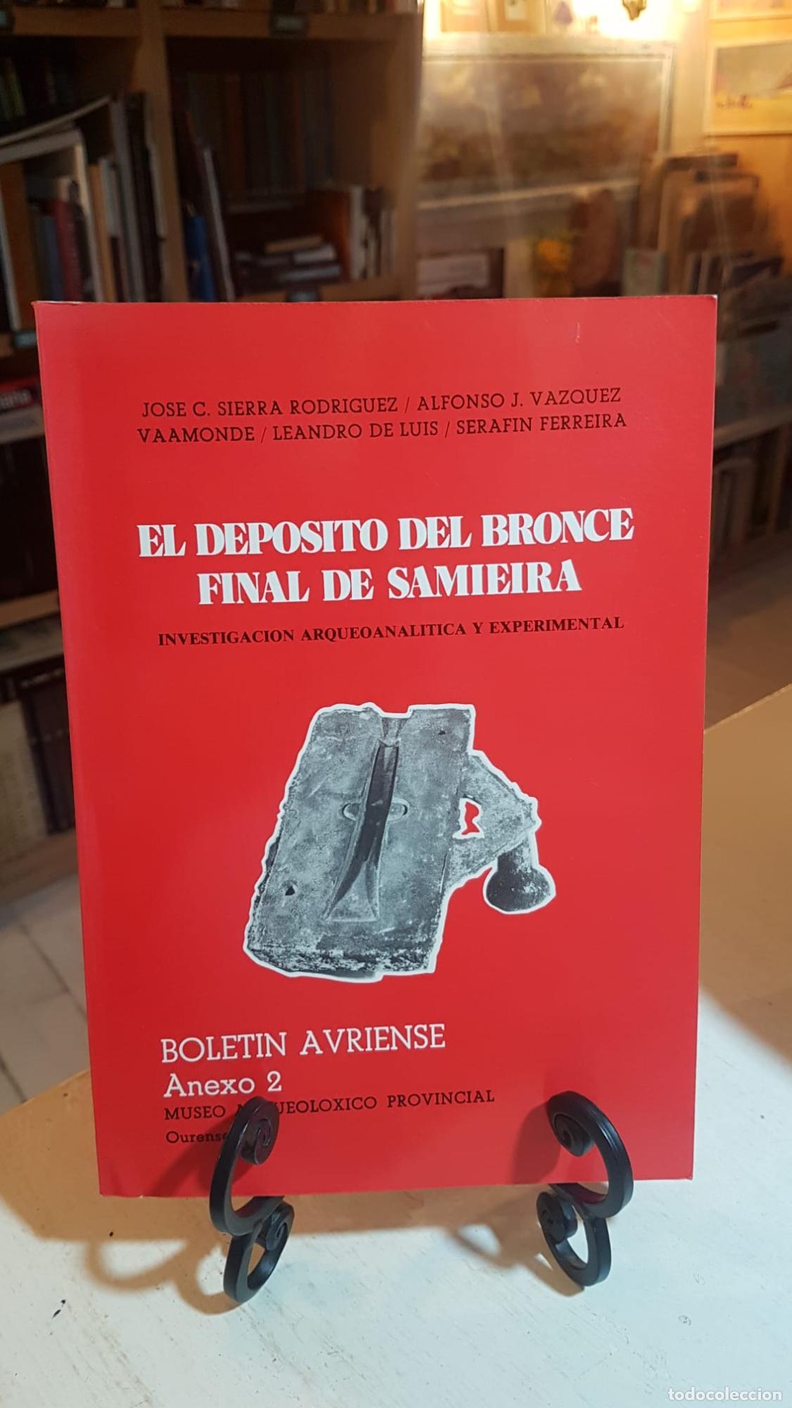 Libros: Dep&oacute;sito del bronce final de Samieira -