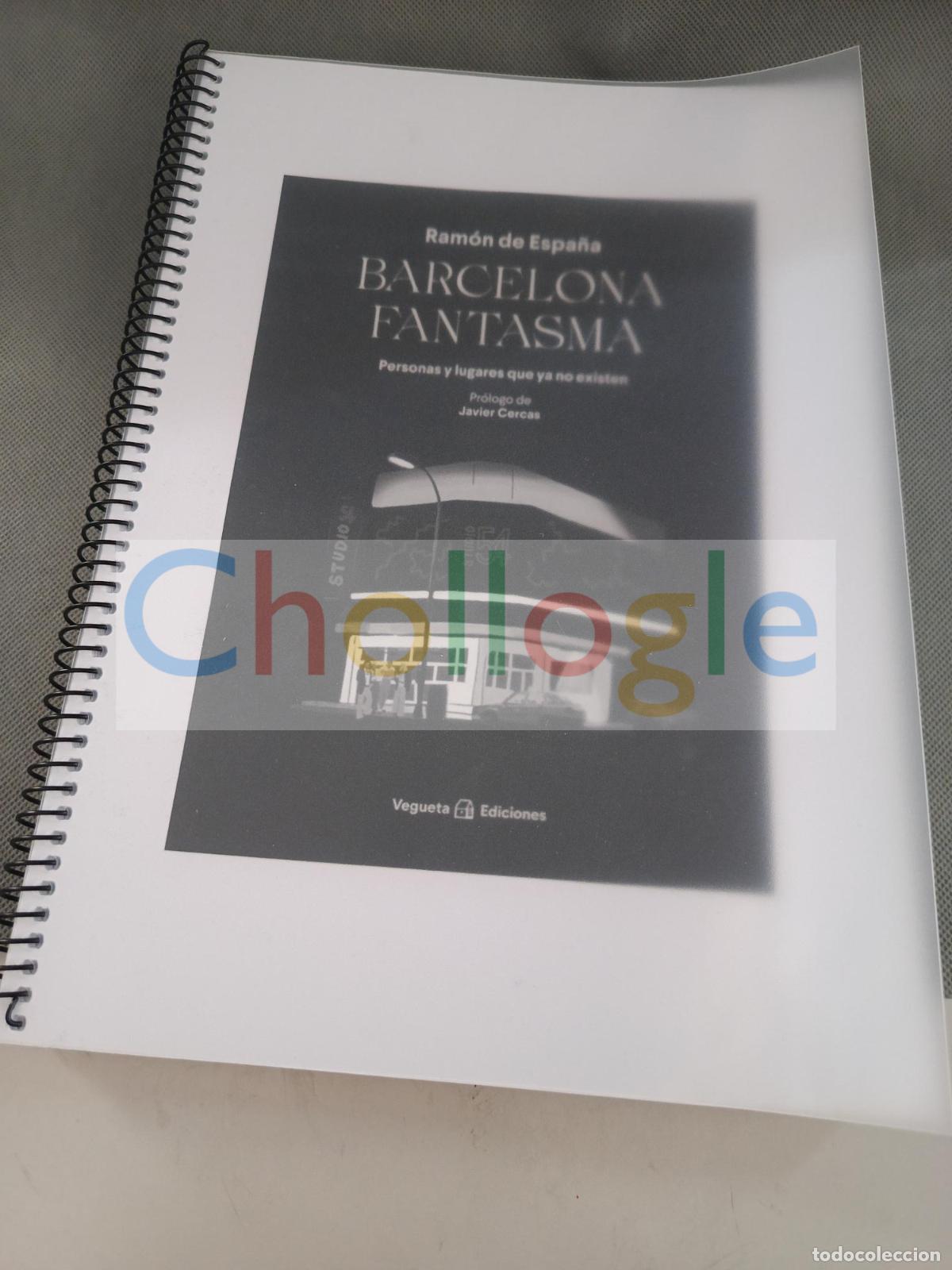 Libros: Barcelona Fantasma facsimil Ramon de Espa&ntilde;a - Foto 1