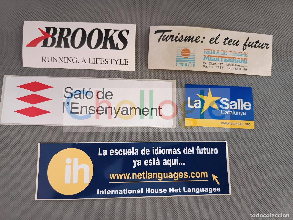 Libros: Pegatinas variadas La Saller etc�
