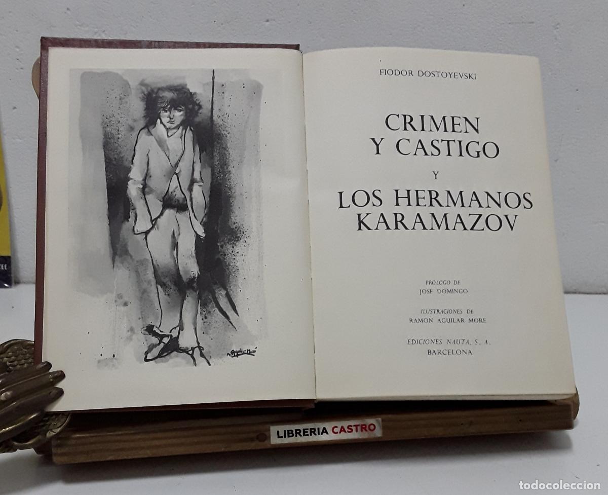 Libros: Crimen y Castigo y Los Hermanos Karamazov - Fiodor Dostoievski.