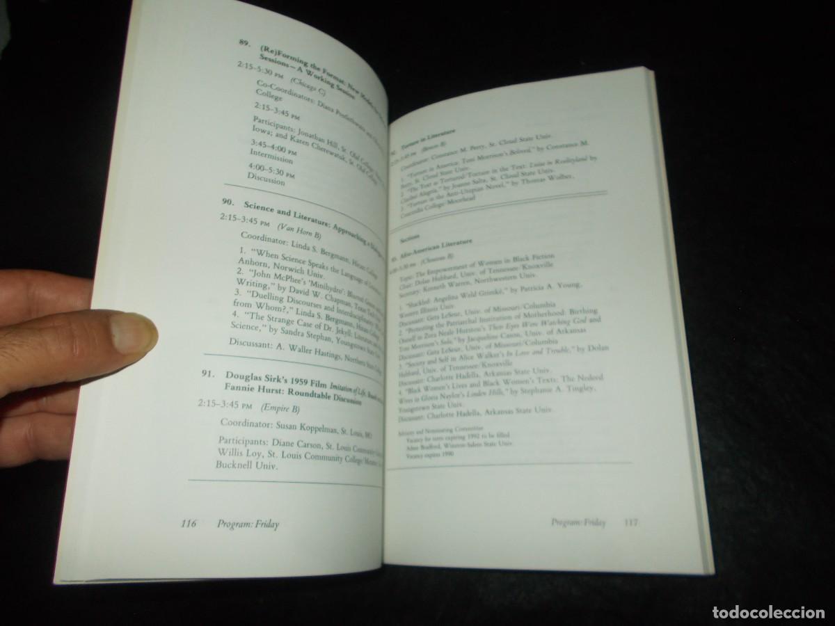 Libros: THE JOURNAL MIDWEST MODERN LANGUAGE ASSOCIATION. Vol 23-N&ordm; 2. Fall 1990. Libro en ingl&eacute;s - Foto 5