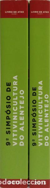 Libri di seconda mano: NONO SIMP&Oacute;SIO DE VITIVINICULTURA DO ALENTEJO. [2 VOLS.]