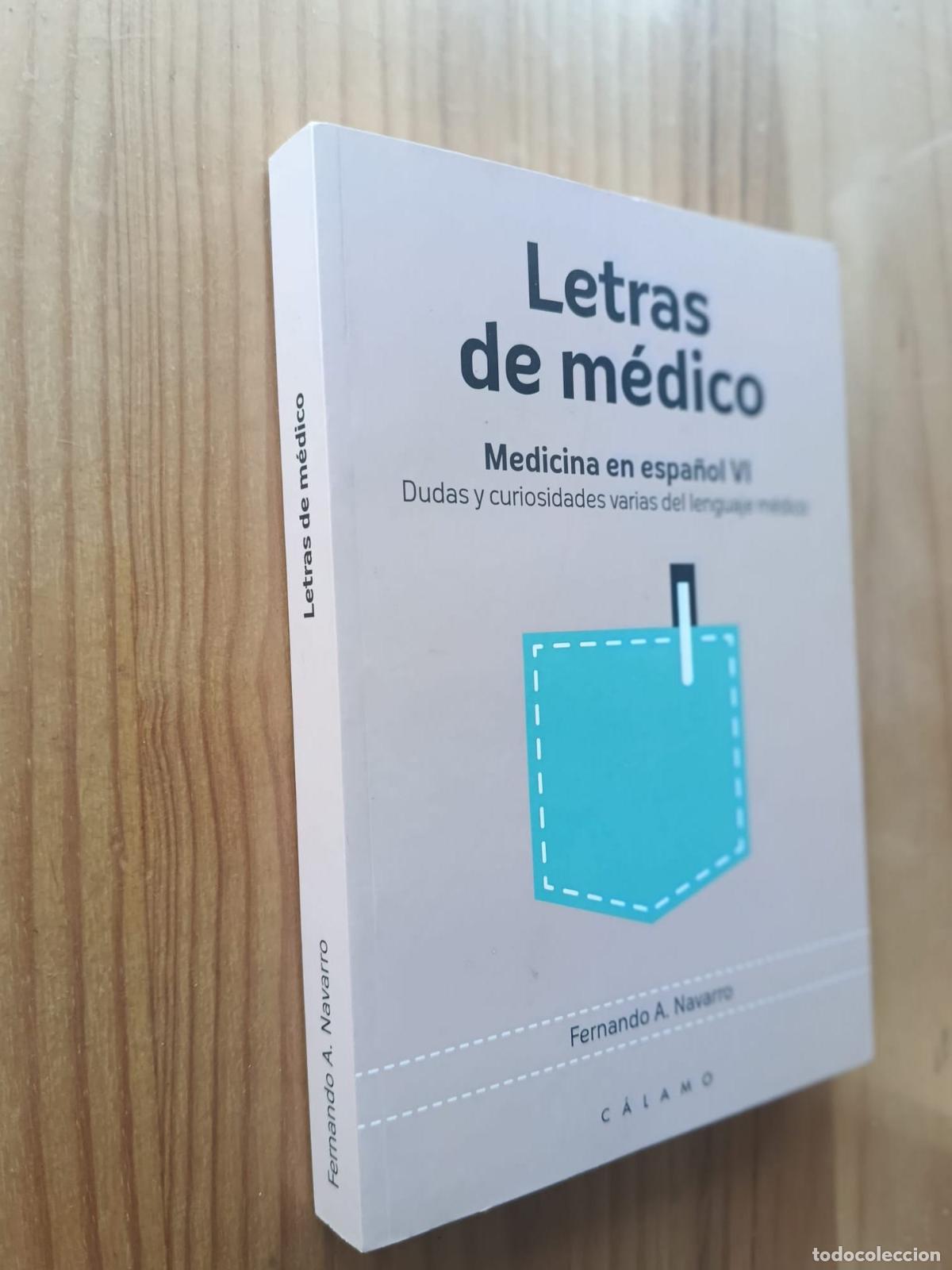 books: Letras de m&eacute;dico - Fernando A. Navarro