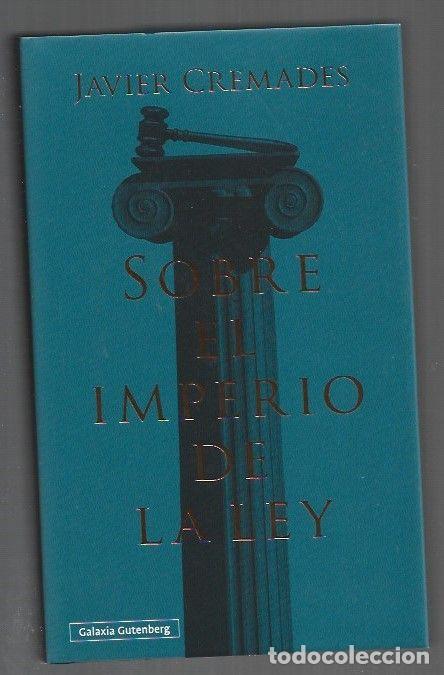 Libros: SOBRE EL IMPERIO DE LA LEY - CREMADES, JAVIER - Foto 1