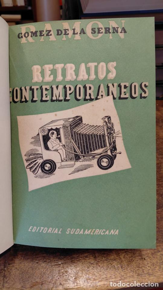 Libros: RETRATOS CONTEMPOR&Aacute;NEOS. - G&Oacute;MEZ DE LA SERNA, R - Foto 2