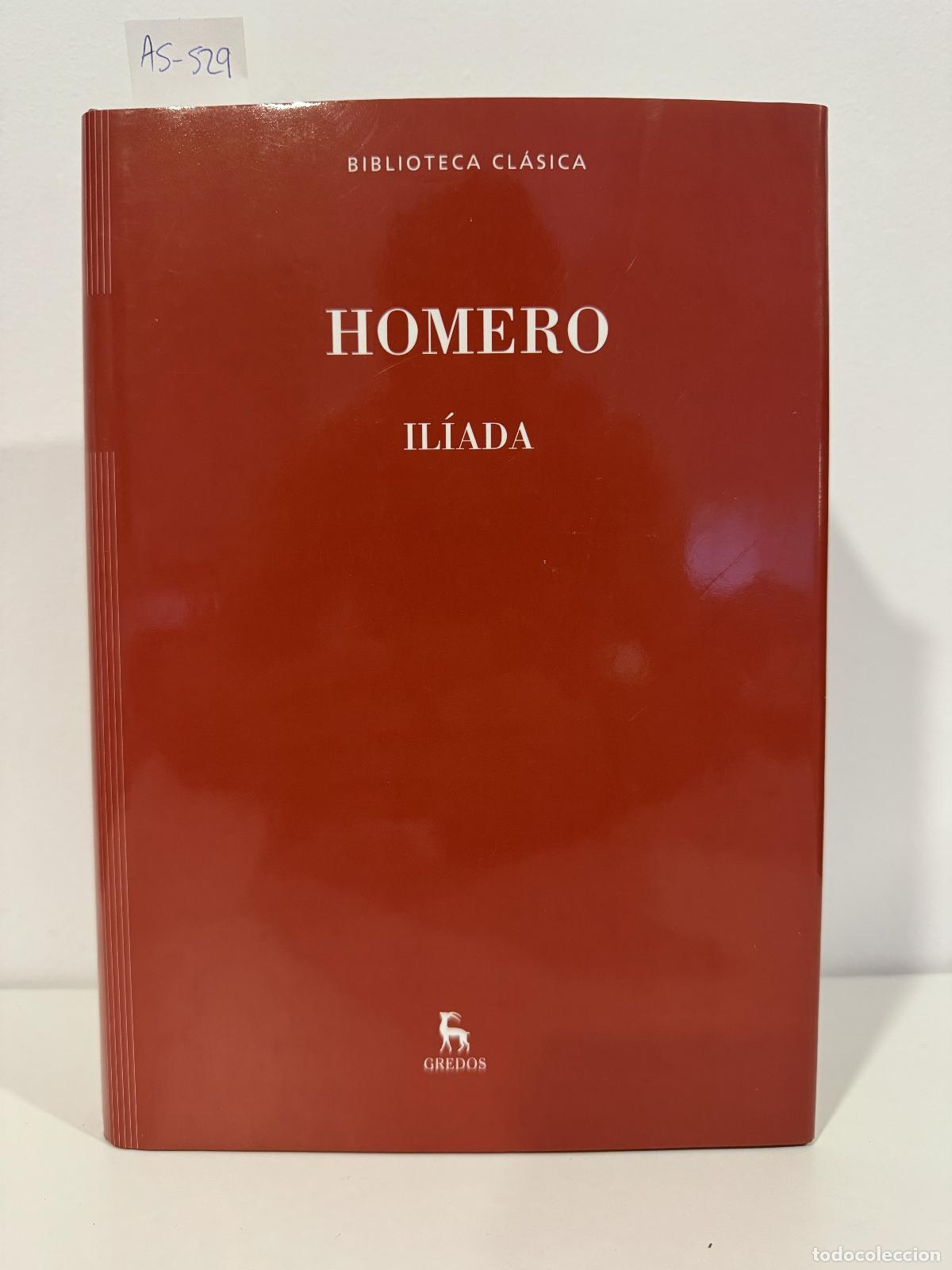 books: HOMERO. - Il&iacute;ada.