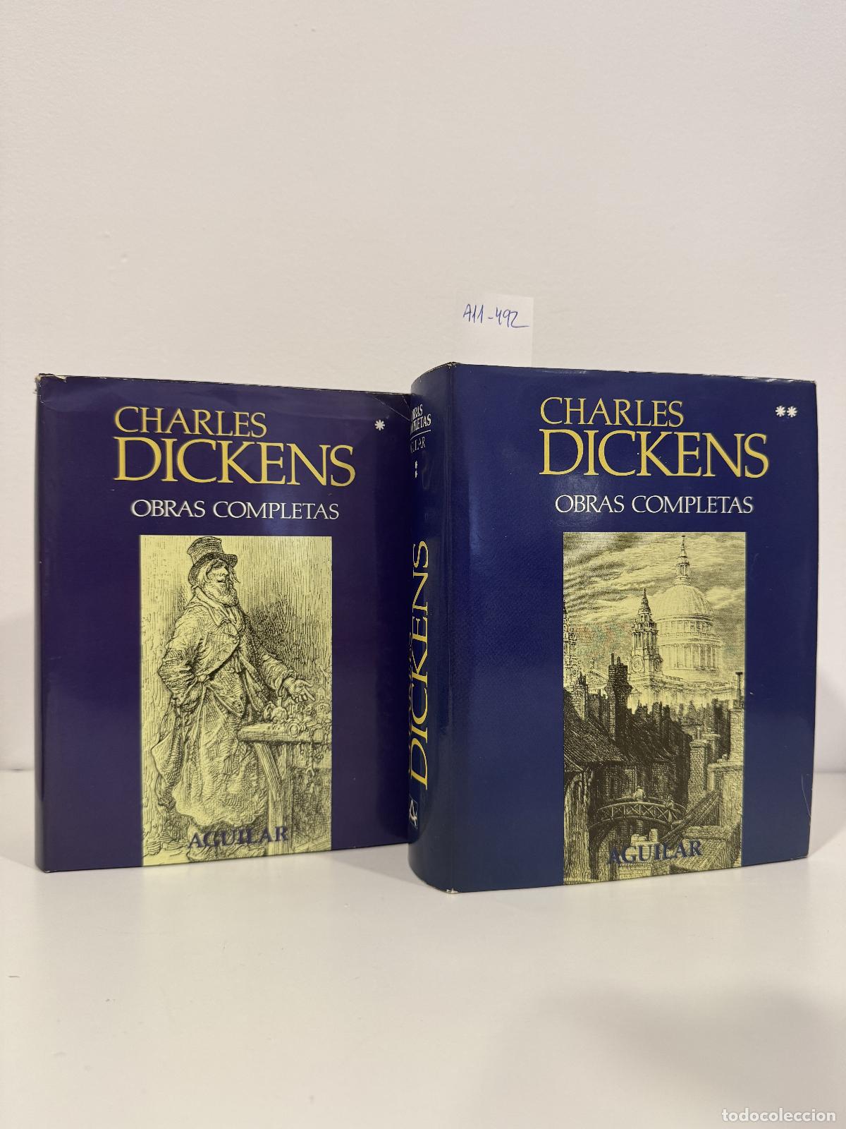 Libros: DICKENS, Charles. - Obras Completas. (2 tomos). - Foto 1