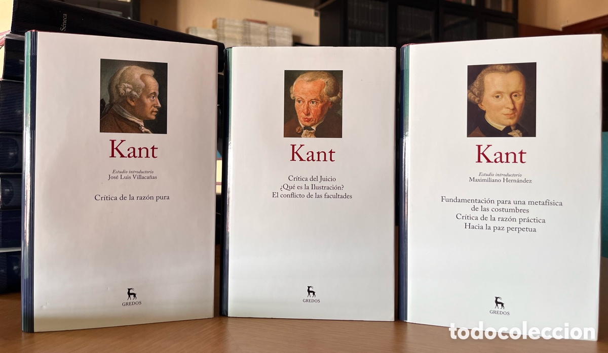 Libros: Kant- Grandes pensadores, Gredos