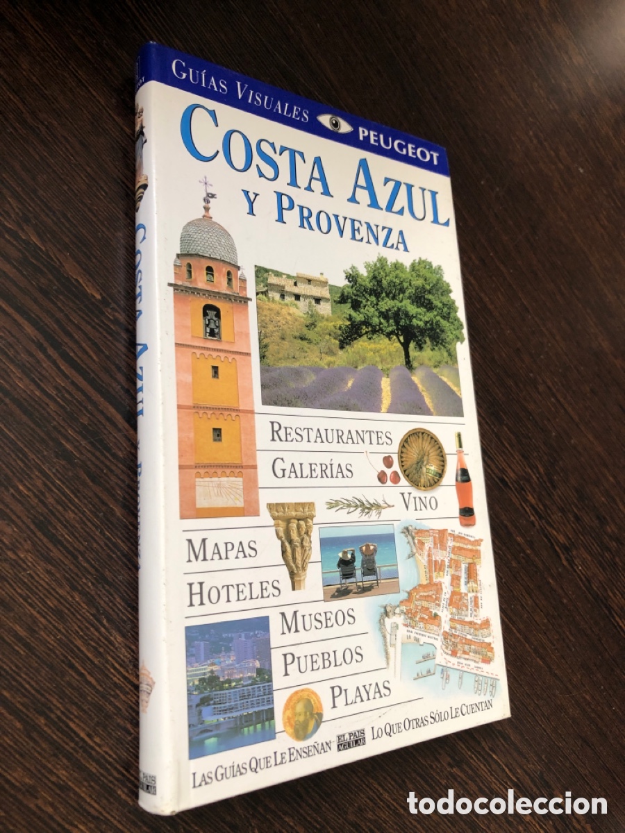 Libros: COSTA AZUL Y PROVENZA GUIAS VISUALES PEUGEOT EL PAIS 2001