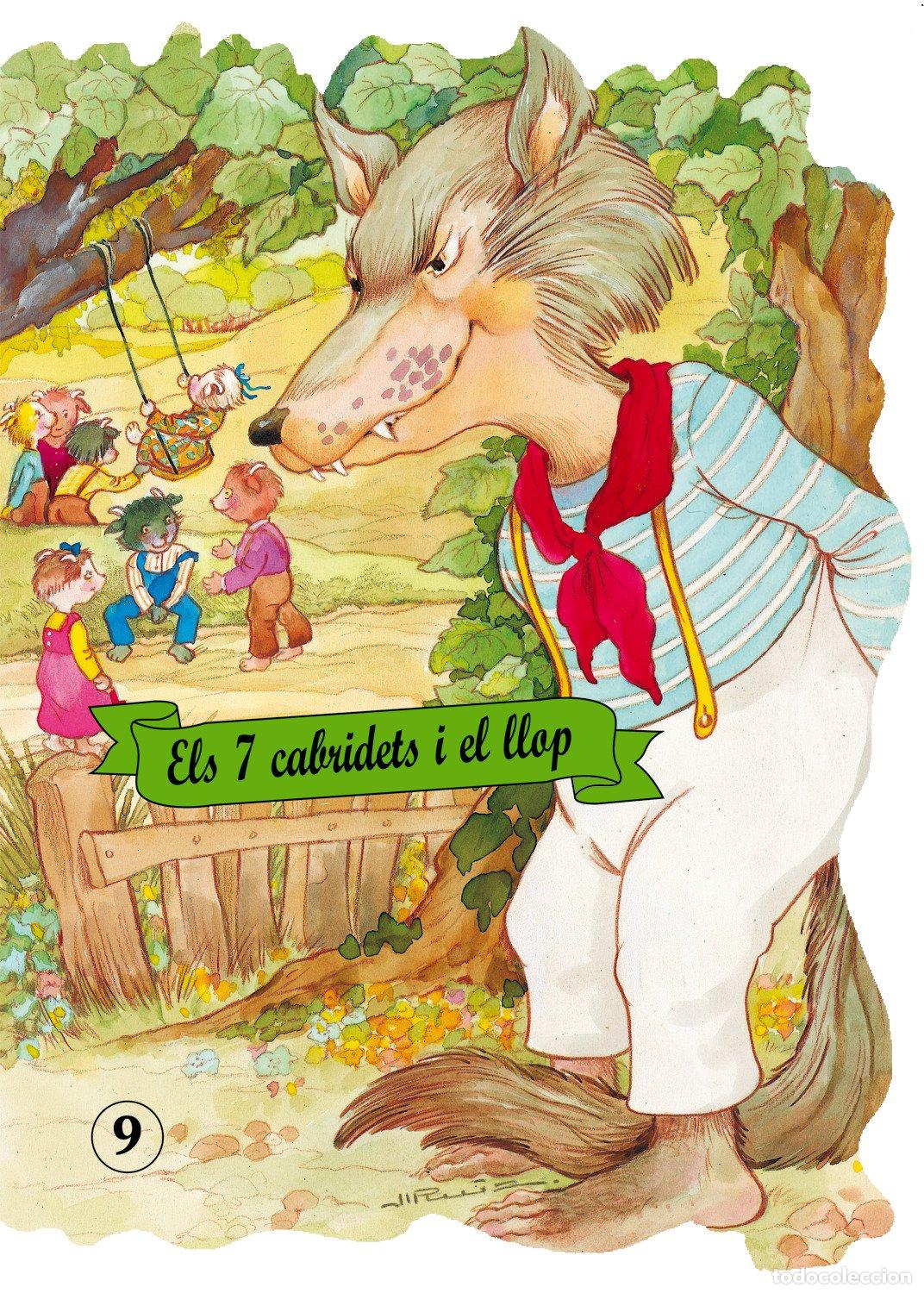 Libros: Els 7 cabridets i el llop (Encunyats cl&agrave;ssics) - Foto 1
