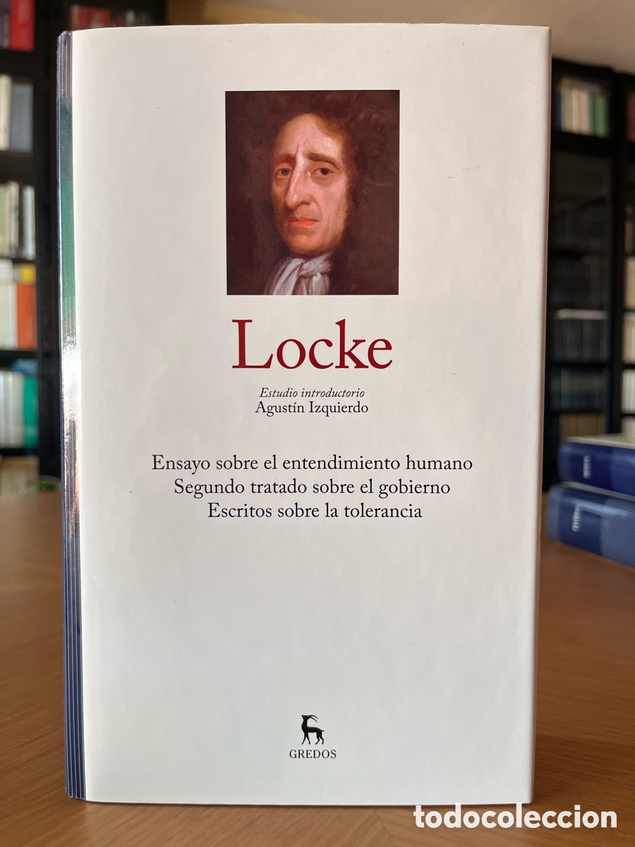 Libros: Locke - Ensayo, Grandes pensadores, Gredos