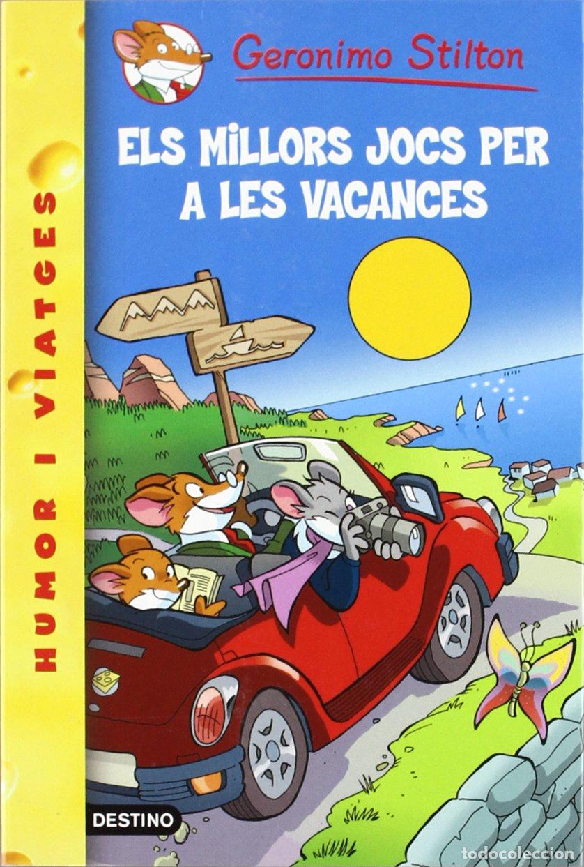 Libros: Els millors jocs per a les vacances (GERONIMO STILTON) - Foto 1