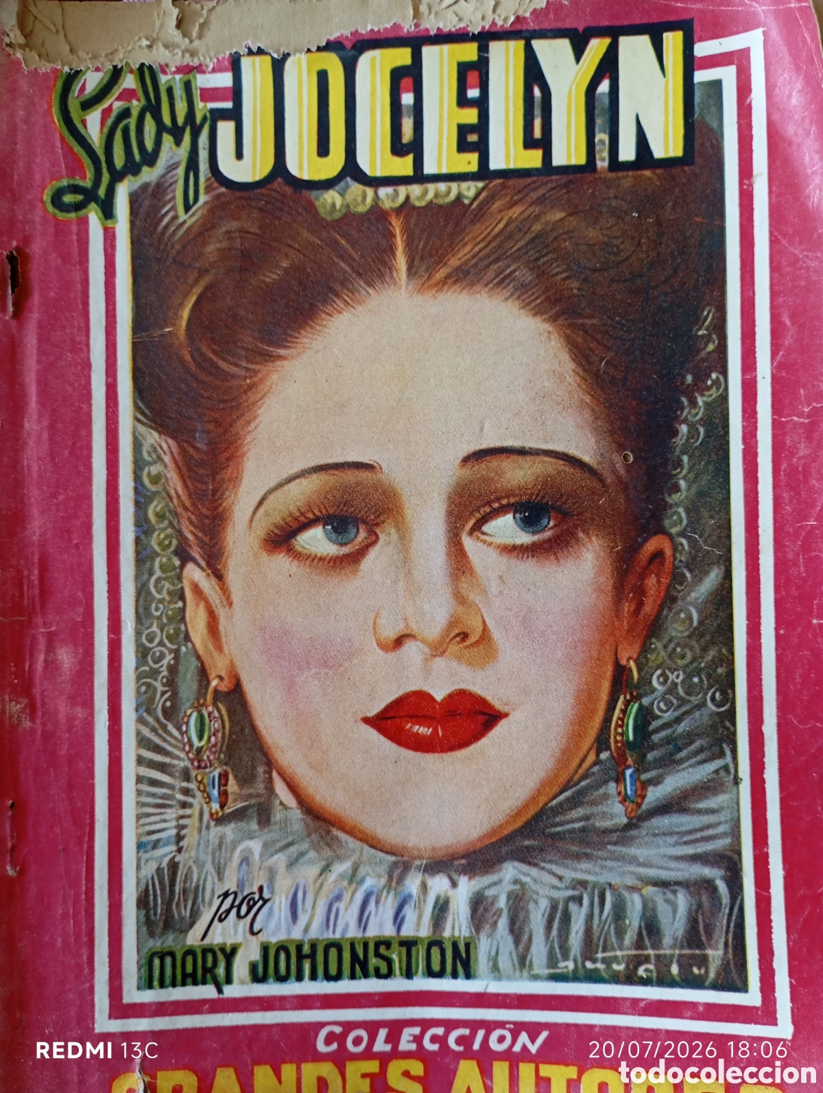 Libros: LADY JOCELYN 1948 MARY JOHONSTON
