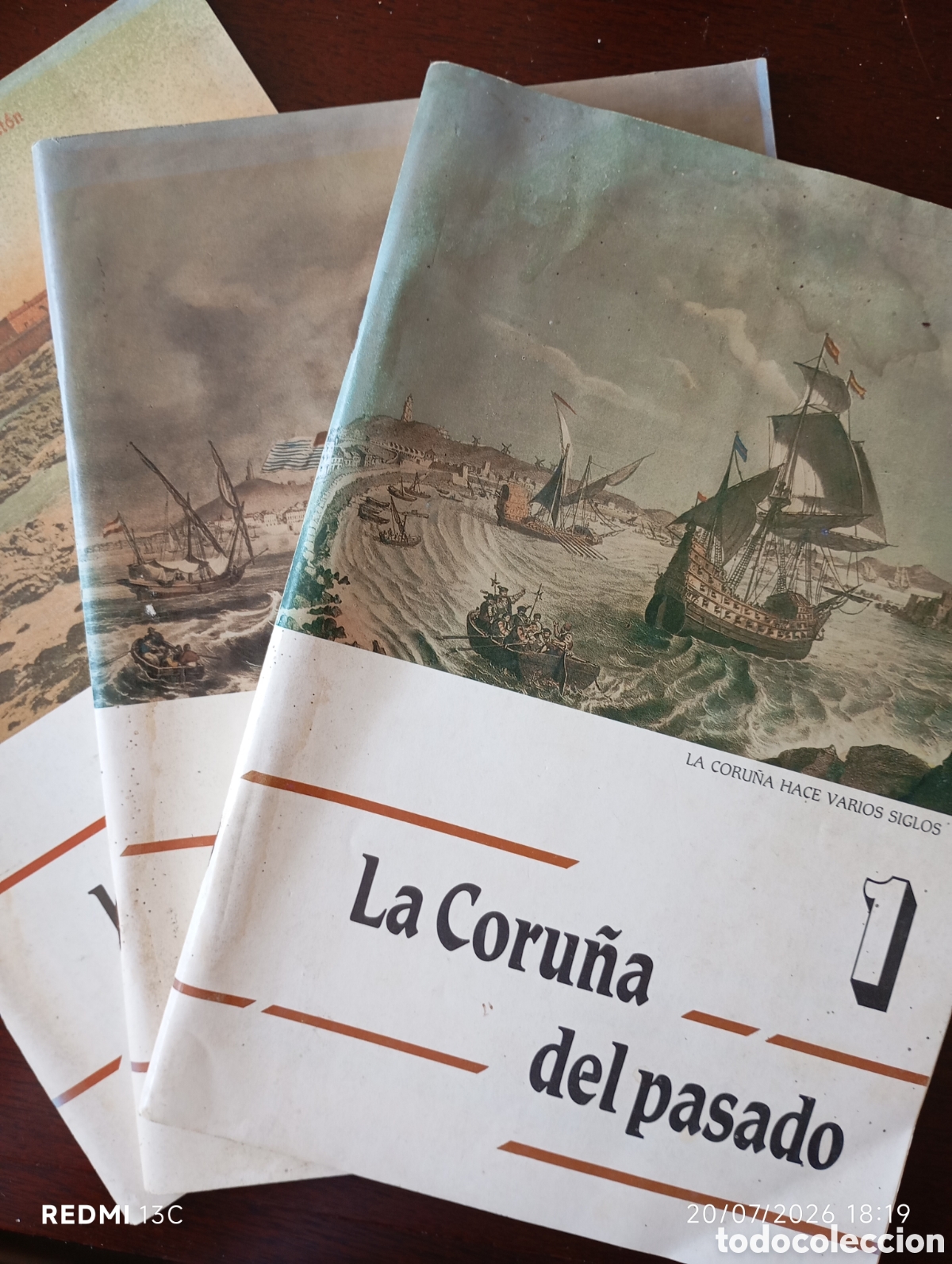 Libros: LA CORU&Ntilde;A DEL PASADO 3 N&Uacute;MEROS