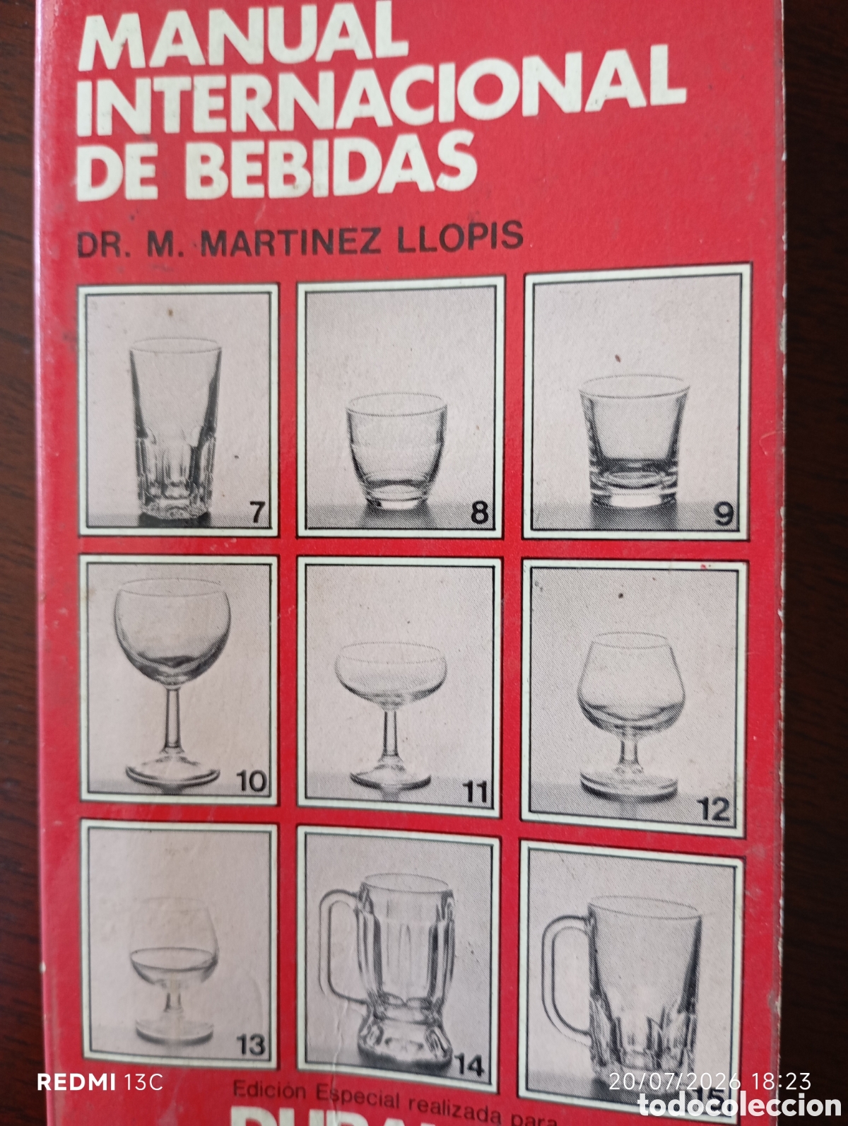 Libros: MANUAL INTERNACIONAL DE BEBIDAS