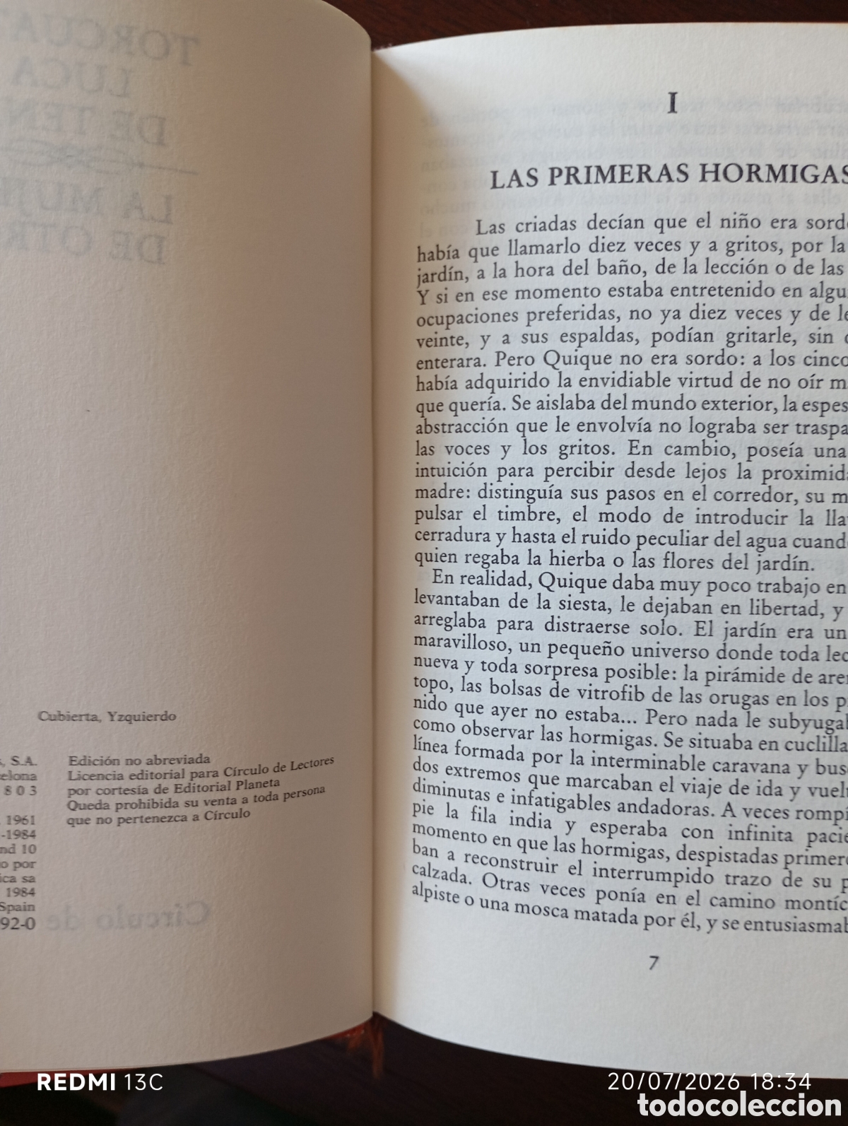 Libros: LA MUJER DE OTRO. TORCUATO LUCA DE TENA - Foto 2