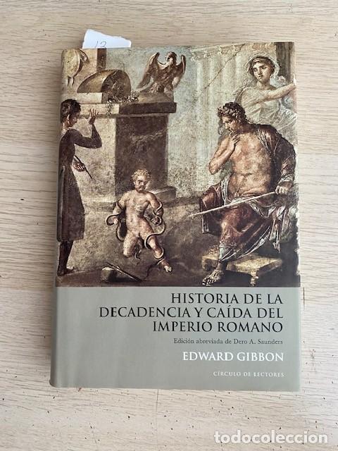 Libri di seconda mano: HISTORIA DE LA DECADENCIA Y CAIDA DEL IMPERIO ROMANO - EDWARD GIBBSON
