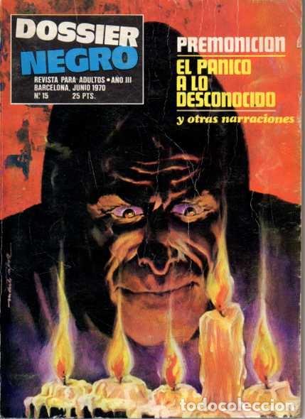 Libri di seconda mano: DOSSIER NEGRO. NUMERO 15. - REVISTA.