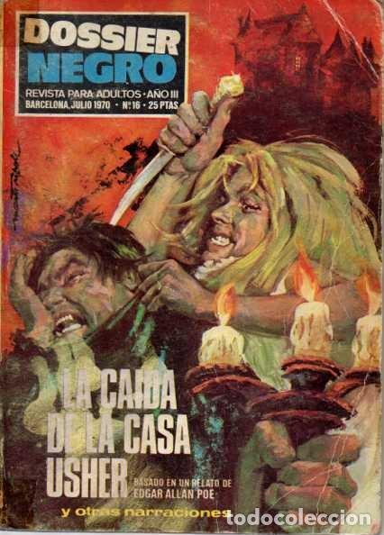 Libri di seconda mano: DOSSIER NEGRO. NUMERO 16. - REVISTA.