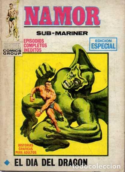 Livros em segunda m&atilde;o: NAMOR. NUMERO 6. EL DIA DEL DRAGON. - SESEN, F. (Trad.). ESPIL, L&oacute;pez (Portada).