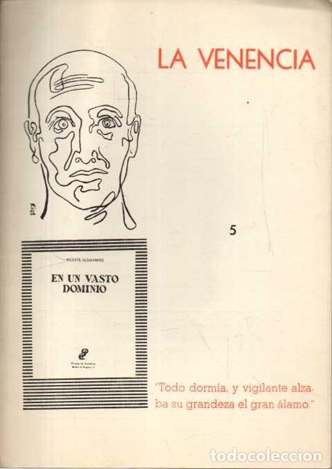 Libros: LA VENENCIA. NUMERO 5. - REVISTA.