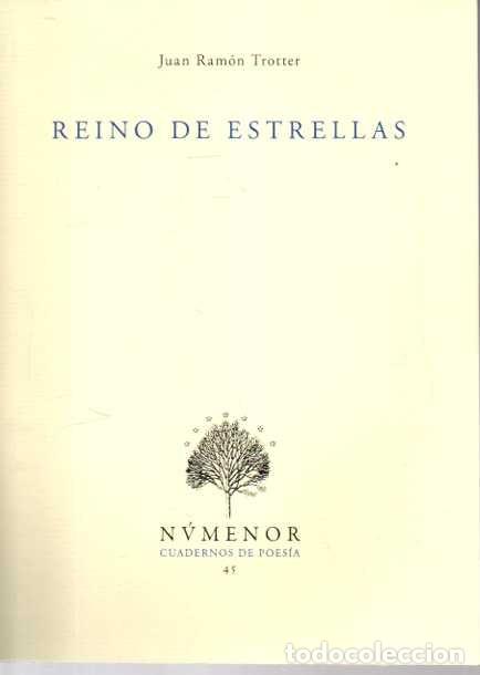 Libri di seconda mano: REINO DE ESTRELLAS. - TROTTER, Juan Ram&oacute;n.