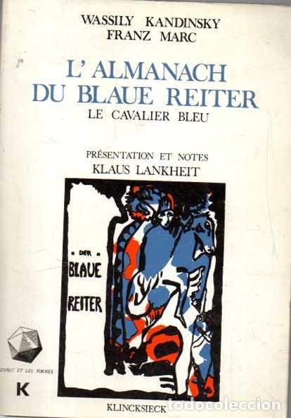 Livros em segunda m&atilde;o: L'ALMANACH DU BLAUE REITER. LE CAVALIER BLEU. - KANDINSKY, Wassily. MARC, Franz.